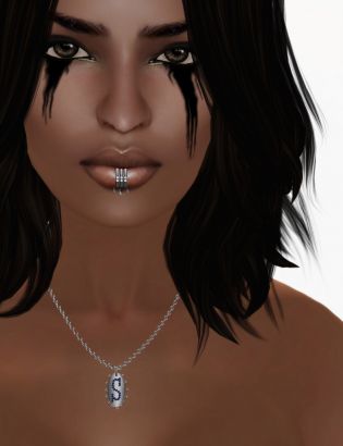 Girl's Face Tattoo
